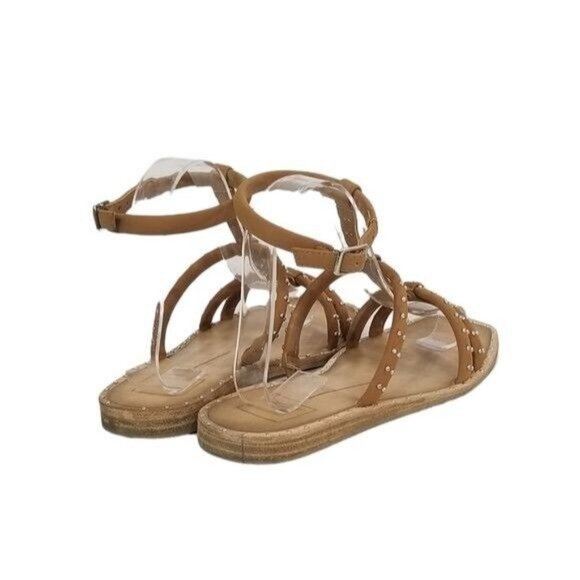 Dolce Vita New Kole Studded Gladiator Sandals in Brown Womens Size 7 - Picture 4 of 13